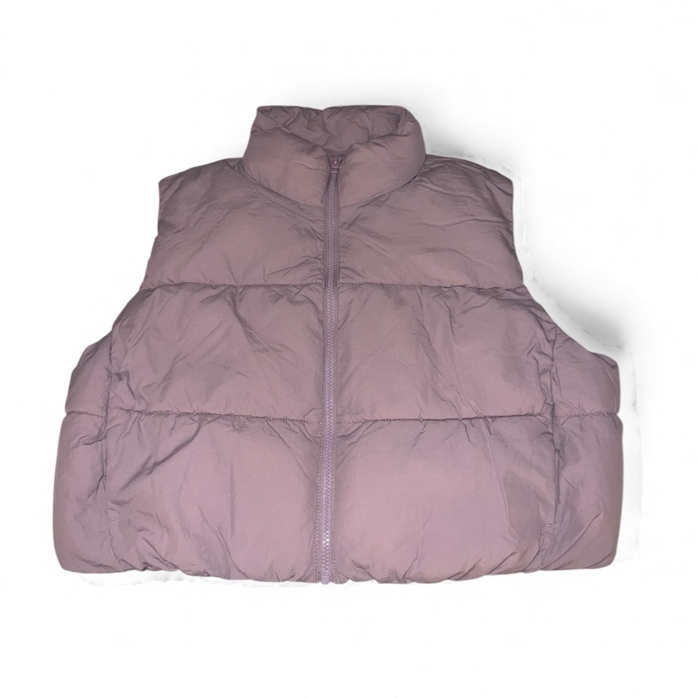 Women’s DIVIDED Pink/Purple Puffer Vest Medium